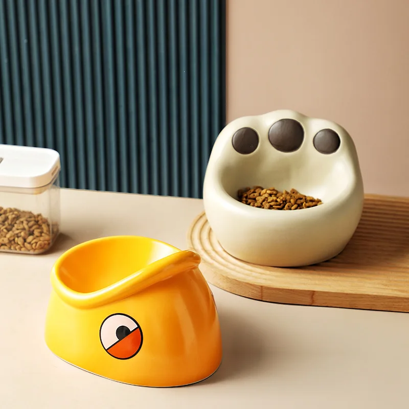 

Миска для кошек, керамическая миска, емкость для еды для кошек, миска для воды для домашних животных, миска для кошек, Новинка