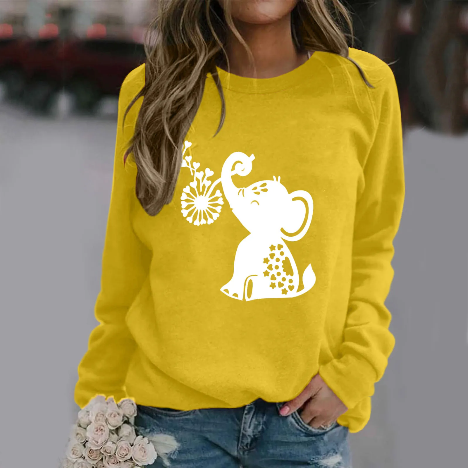 

Women's Fashion Top Blouse Hedgehog Print Long-sleeved Hooded Sweatshirt Casual Stylish Winter Tunic Womens Long Hoodies Zip up