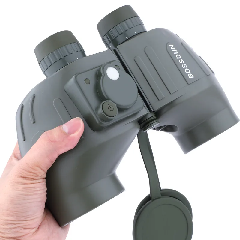 

Bossdun 10x50 Binocular Telescope Bak4 FMC Waterproof Fogproof Compass Ranging Reticle for Outdoor Travel Voyage Photography