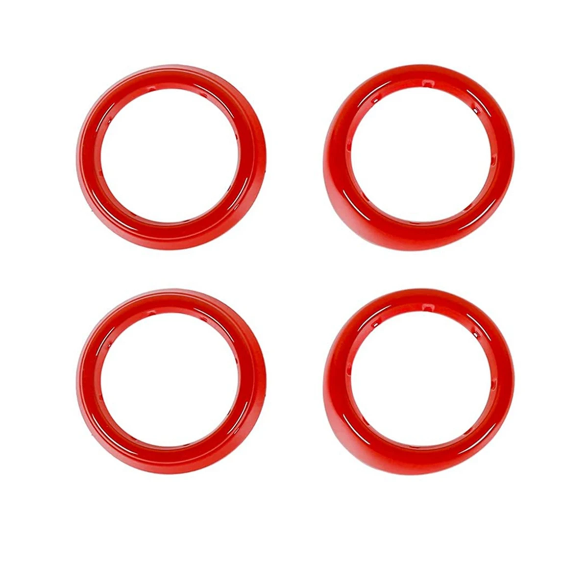 

Air Conditioner Vent Outlet Cover Trim Interior Accessories for Chevrolet Camaro 2016-2021 ,ABS Red
