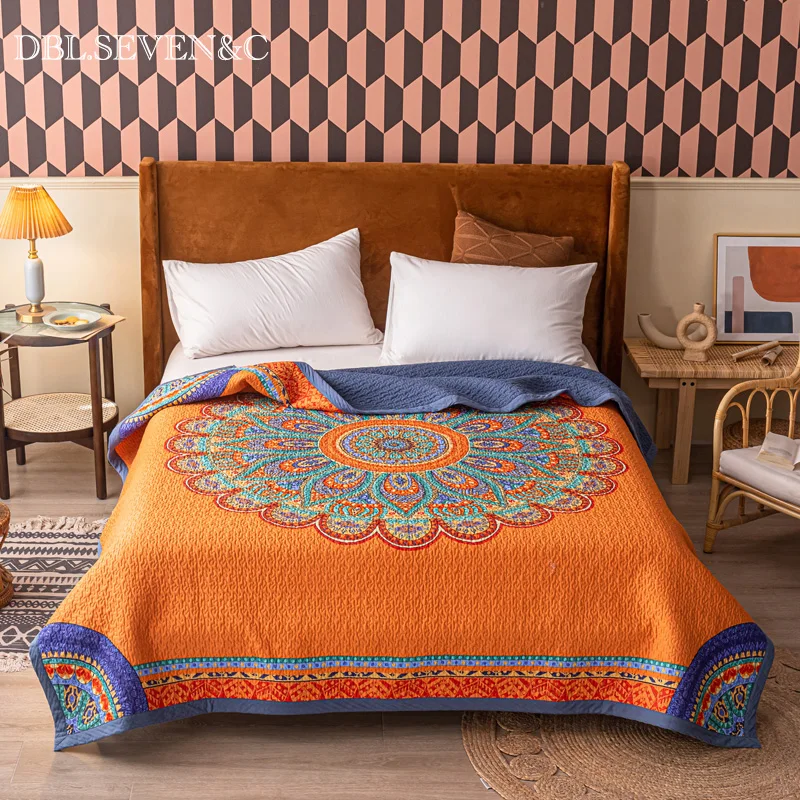 

Постельное белье DBL.SEVEN & C из 100% хлопка, пододеяльник, покрывало для кровати, роскошное постельное белье в клетку, простыня, покрывала