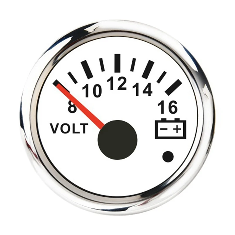 Вольтметр 52 мм вольтметр Индикатор напряжения для морской яхты