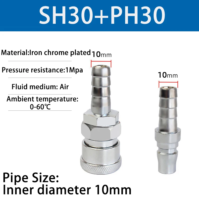 

Пневматический быстроразъемный соединитель C-типа SP PP SH PF