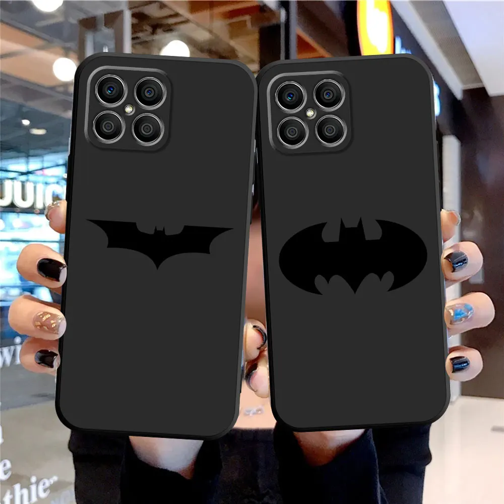 Чехол Marvel Batman для Honor 90 Lite 8X 20 70 X8 X8A X9a X7 X6 50 Magic5 Pro 4 черный мягкий чехол телефона