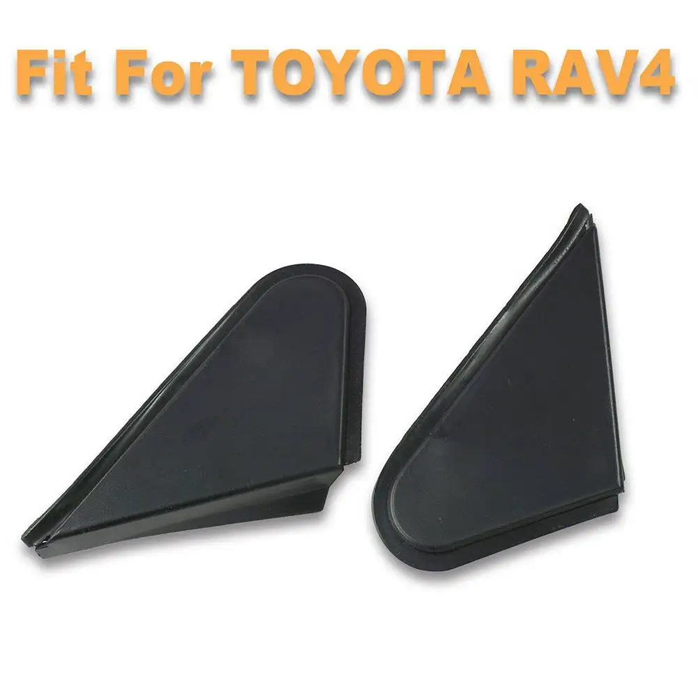 

Mirror Cover Mirror Trim Side Mirror 1 Pair 2pcs ABS Accessories Black