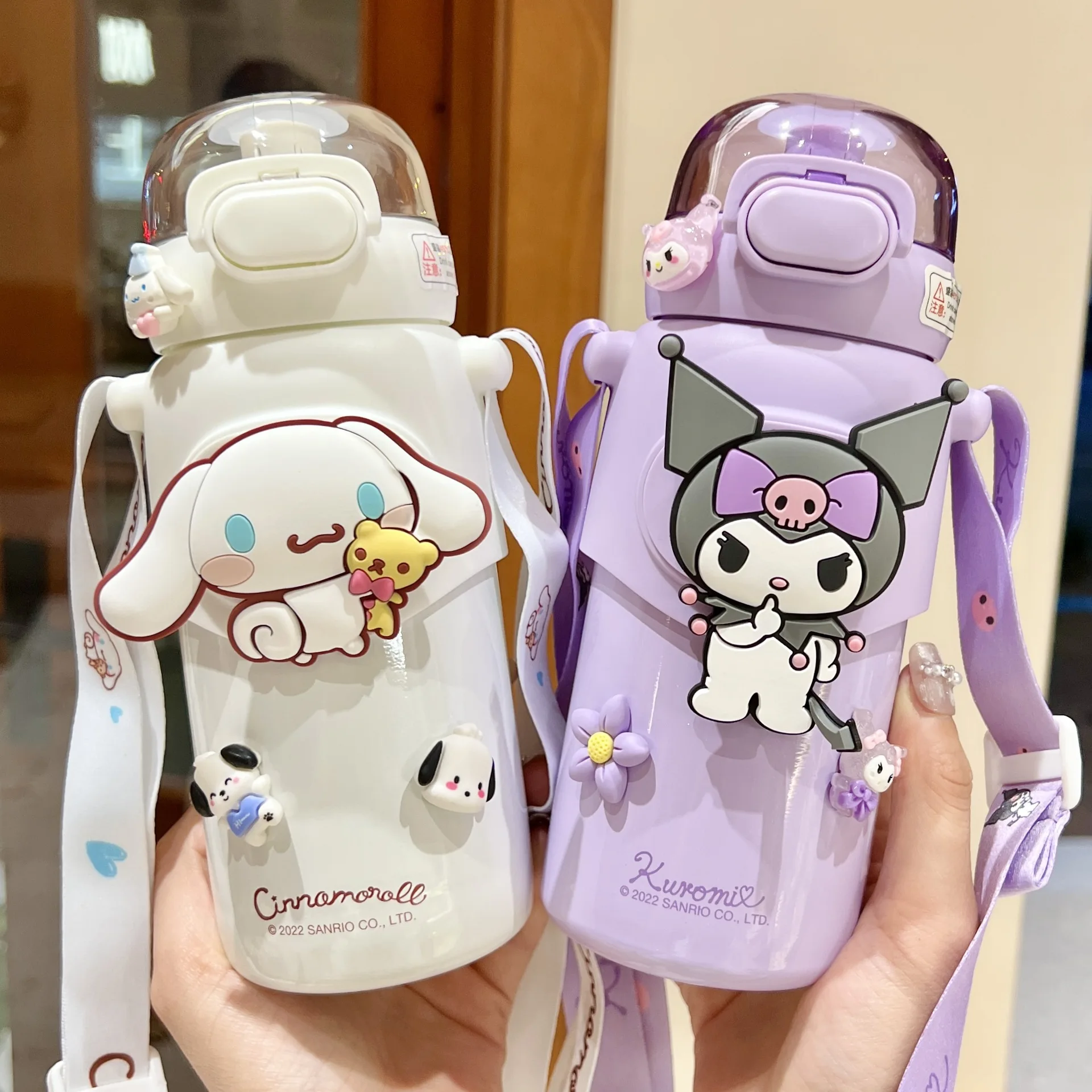 Новый термос Sanrio Melody Kuromi Cinnamoroll вакуумная изолированная чашка