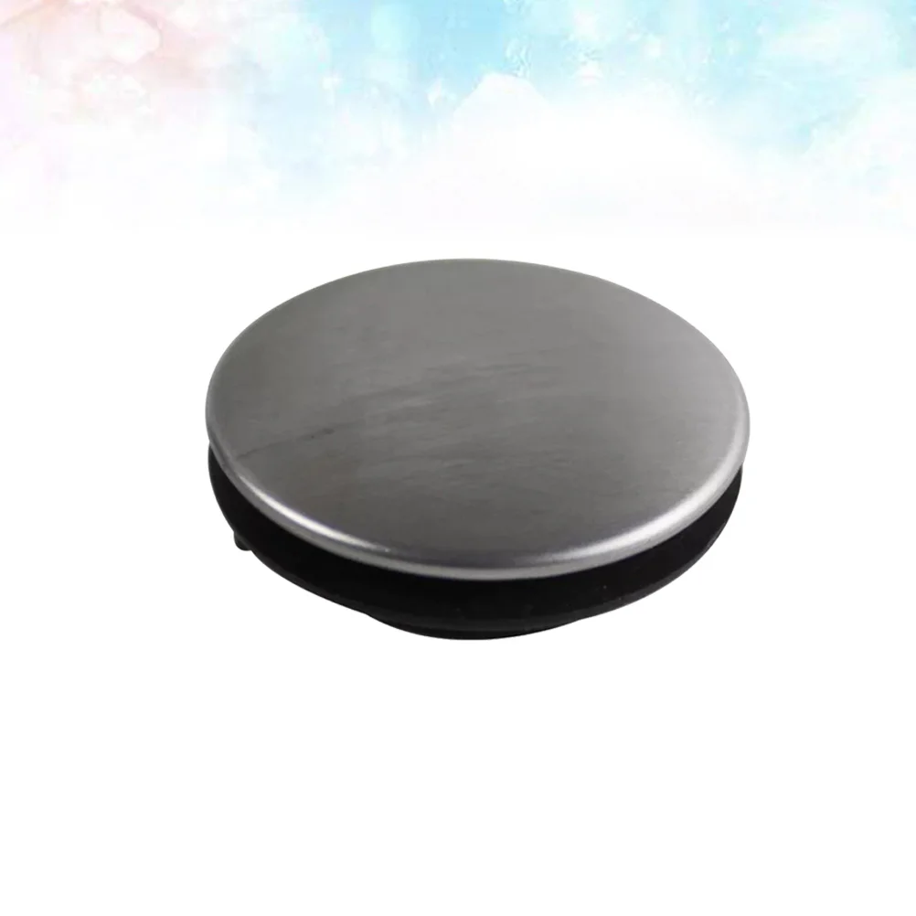 

2pcs Stainless Steel Kitchen Sink Tap Hole Cover Short Nut Kitchen Hole Cover Soap Dispenser Cover (Installing Hole for