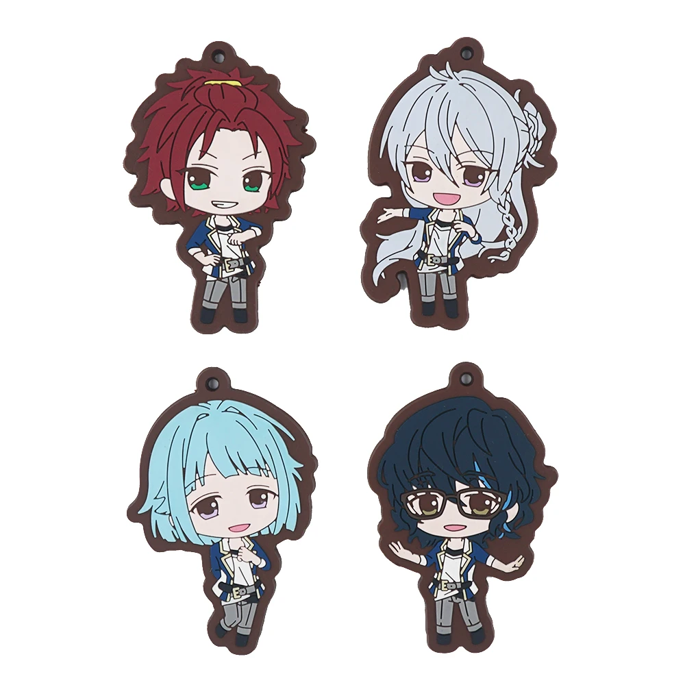 Резиновый брелок для ключей с изображением героев аниме, харукава Сора сакаки Нацуме, кролика Резиновый брелок для ключей с изображением героев аниме, харукава Сора сакаки Нацуме, кролика