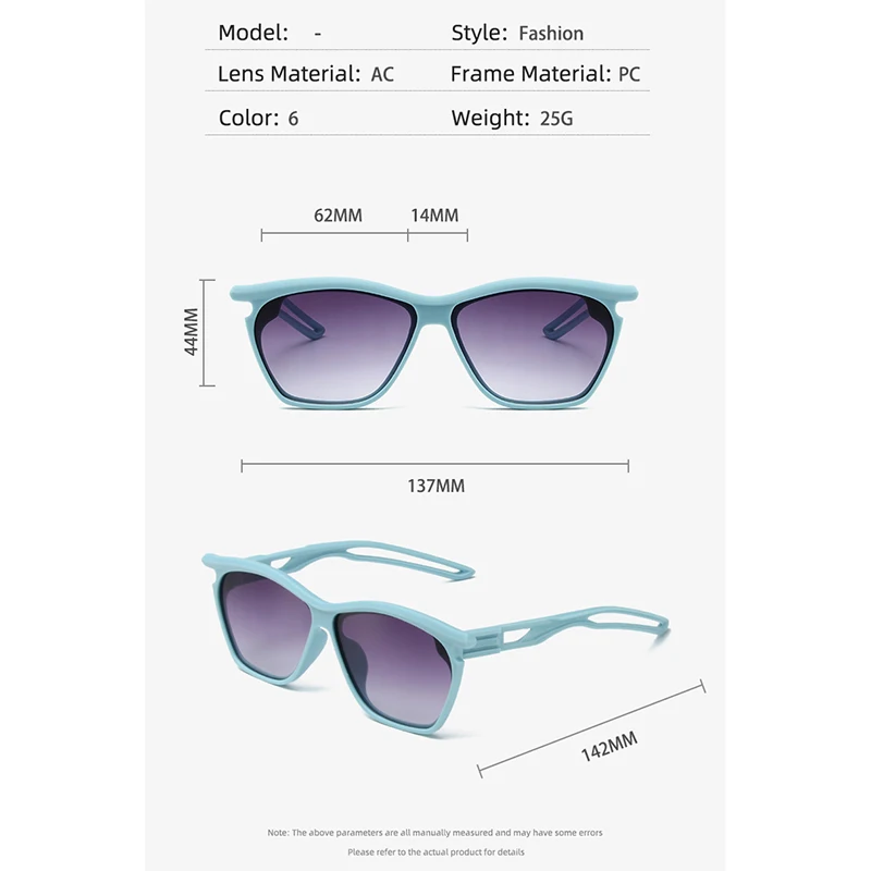 Очки OVOYAN квадратные женские Ретро градиентные 2024 очки для женщин/мужчин