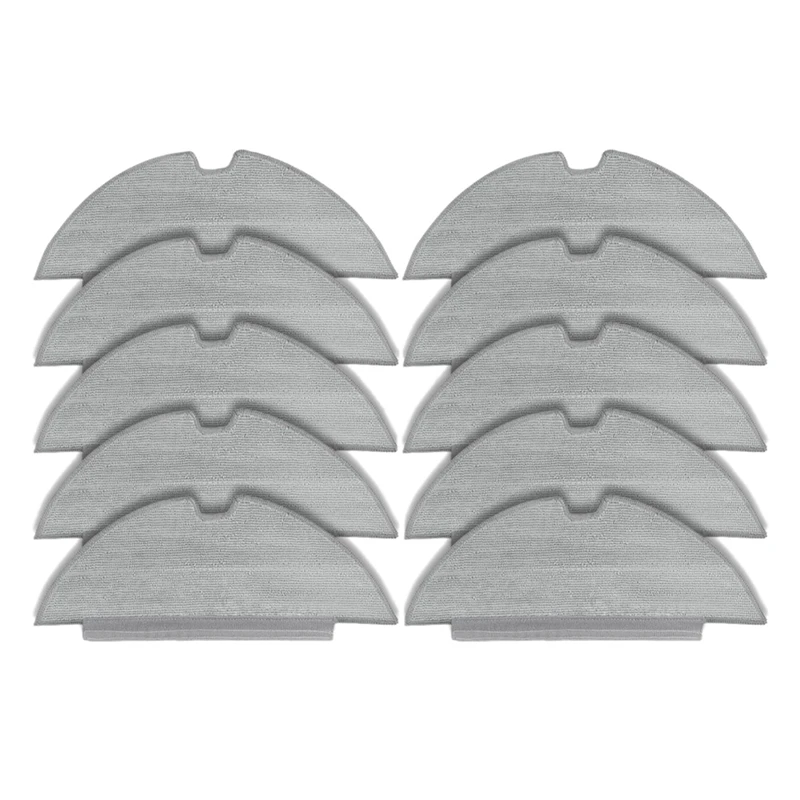 

10Pcs Mop Cloth Pads For Eufy Robovac L35 Hybrid+, LR30 Hybrid+ Robot Vacuum Replacement Spare Parts Accessories