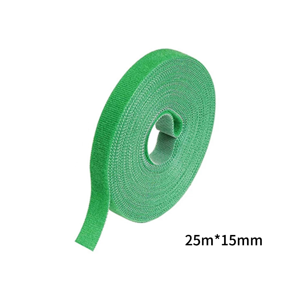 

1Pack Garden Twine Plant Tie Tape Plant Ties Hook & Loop Garden Supports Bamboo Cane Wrap Support Headphones Line USB Cable