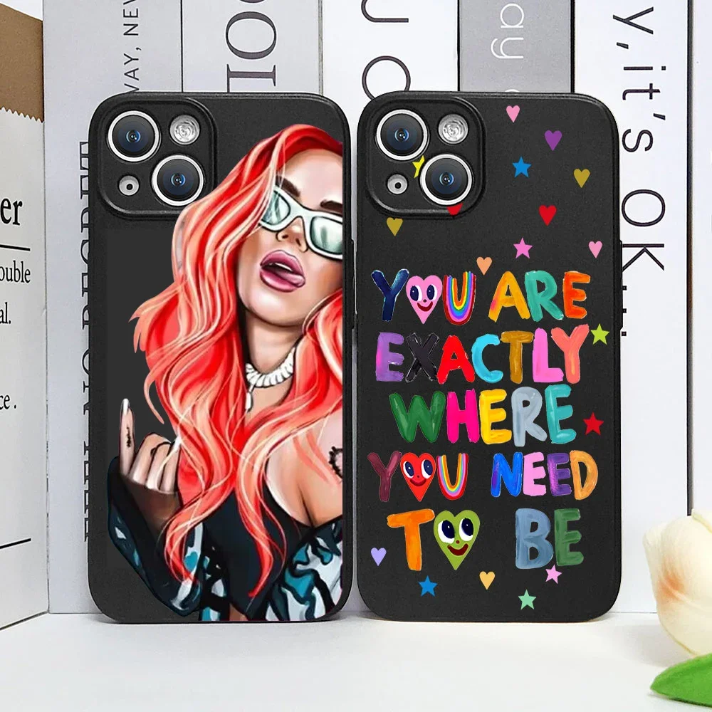 Модный ударопрочный чехол для iPhone 15 14 13 12 11 Pro Max Mini XS XR X SE 7 8 Plus