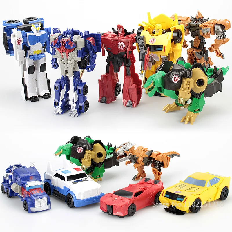 

Transforming Toy Car Children 12cm Transformation Robot Kit Toys Models 2 In 1 One Step Model Deformed Car Toy for Boy Gift