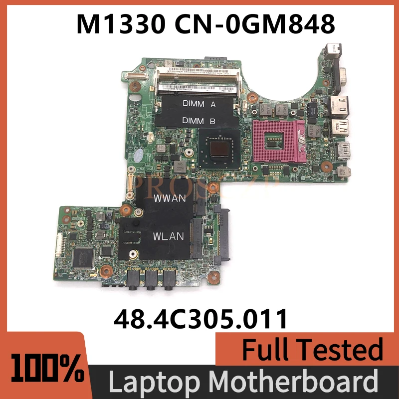 CN-0GM848 0GM848 GM848 Mainboard For DELL XPS M1330 Laptop Motherboard 48.4C305.011 With GM965 100% Fully Tested Working Well