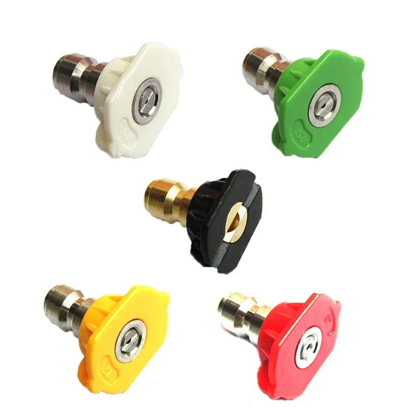 Пистолет для мойки автомобиля с 5 насадками мыла 14 мм разъем M22 1/4 дюйма