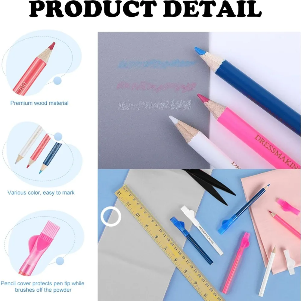 Маркировочная ручка с мелом для шитья рисования ткани рукоделие своими руками