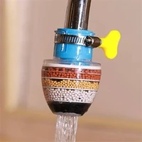 kitchen faucet filter 5 layers water purifier filters activated carbon filtration spray head tap nozzle clean faucet accessories