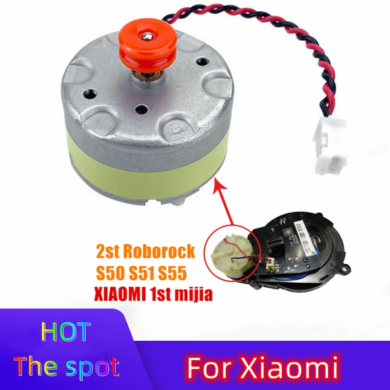 

Motor de transmissão da engrenagem para robô aspirador de pó xiaomi 1. mijia 2st roborock s50 s51 s55., peças de reposição com s