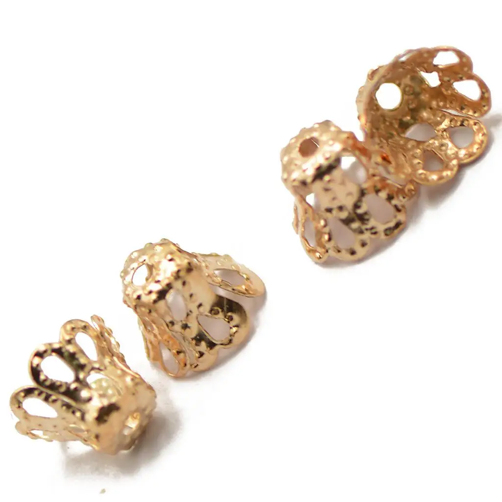 

Bell Filigree Bead Caps Jewelry Craft Findings Beading 6x5mm