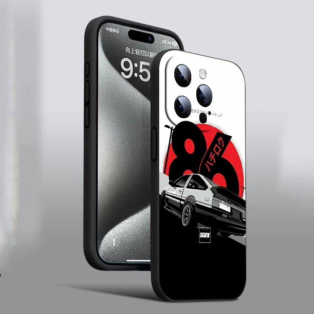 BD20 HKS JDM AE86 Car Soft Silicone Case for Huawei P10 20 30 Lite 2018 P Smart S Z Pro 2019 2021 Y8S Y9S