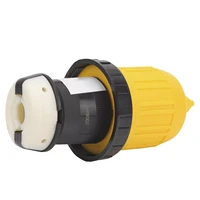 rv cord connector locking plug wcover ring power socket 30amp 125v for caravan trailer rv parts