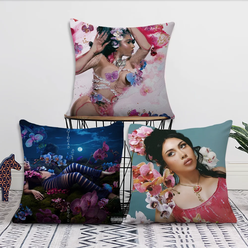 Singer K-Kali U-Uchis O-Orquideas наволочка для гостиной акцент диван поддержка спины