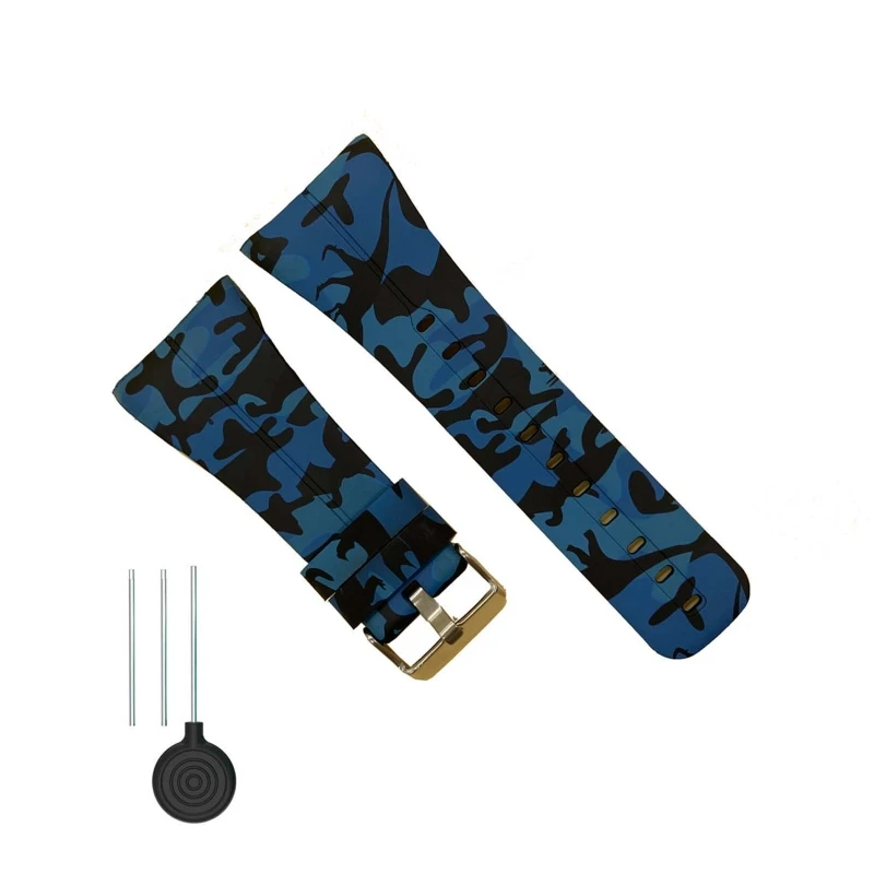 

Для часов регулируемый силиконовый мягкий ремешок-браслет