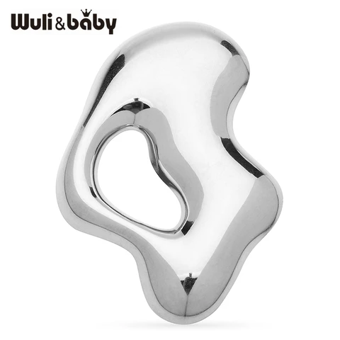 Wuli&baby броши из нержавеющей стали