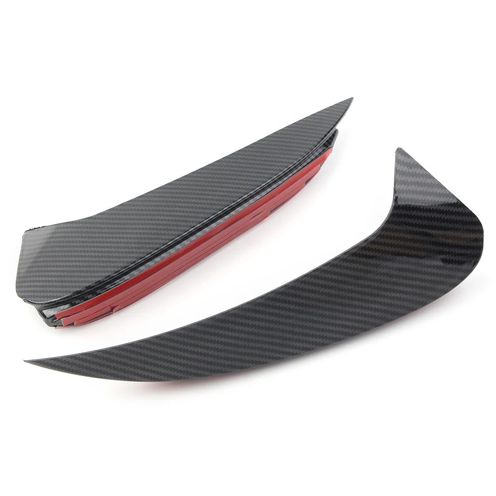 Автомобильный Стайлинг из углеродного волокна задний бампер разветвители