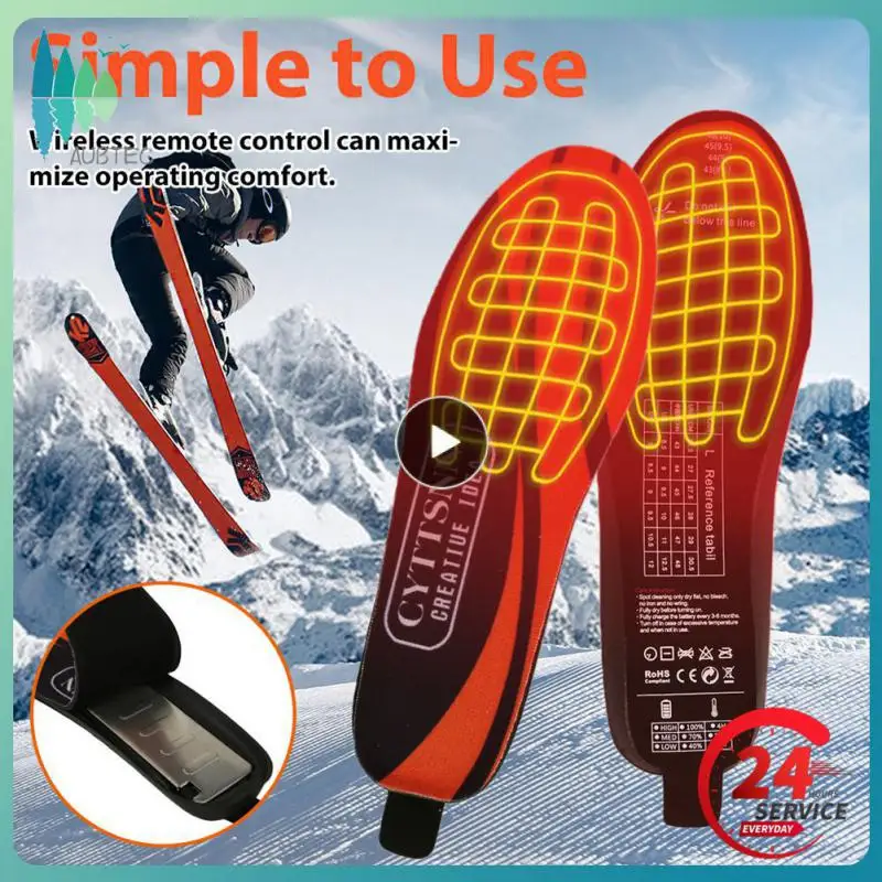 

Стельки с подогревом от USB, перезаряжаемые беспроводные регулируемые электрические стельки с подогревом для ног, подогреватель для ног, для кемпинга, катания на лыжах, 창