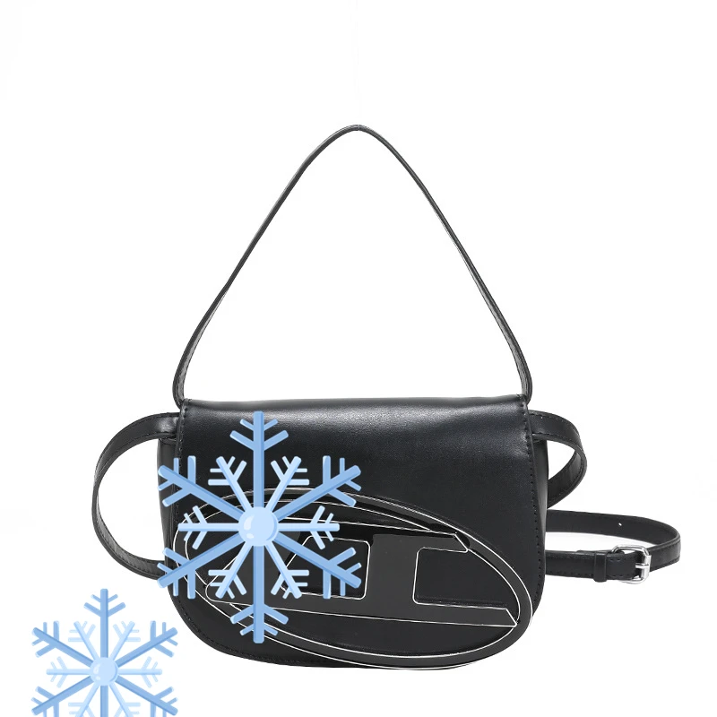 Fashion Design D Messenger Handbag 2022 New Retro Luxury Brand High Quality Texture Versatile Dating Handbag Messenger Bag