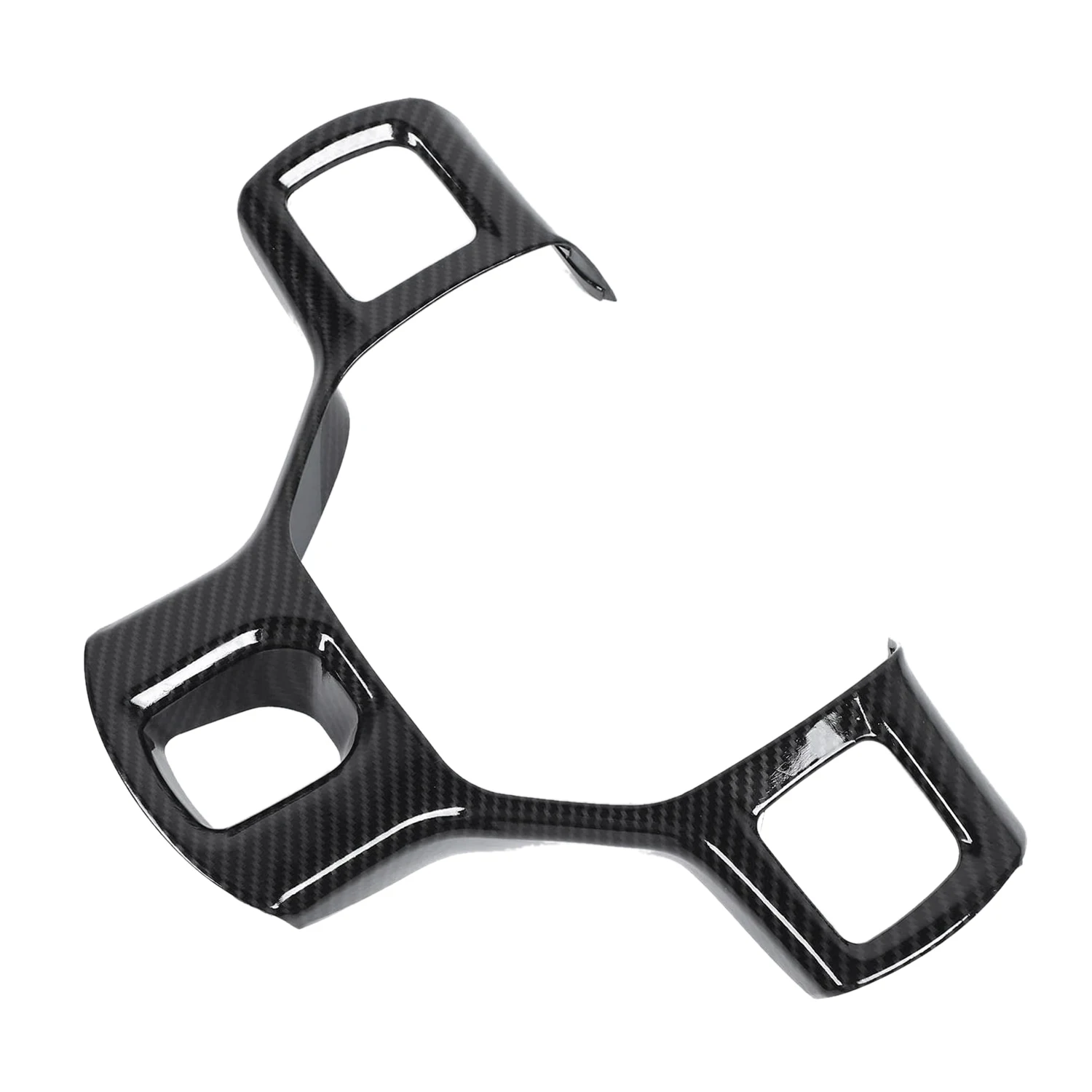 

Carbon Fiber Style Steering Wheel Cover Trim Interior Decoration Accessories for Dodge Ram 1500 2500 3500 2011-2018