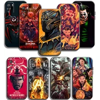 marvel avengers phone cases for xiaomi redmi 10 note 10 10 pro 10s redmi note 10 5g soft tpu funda coque