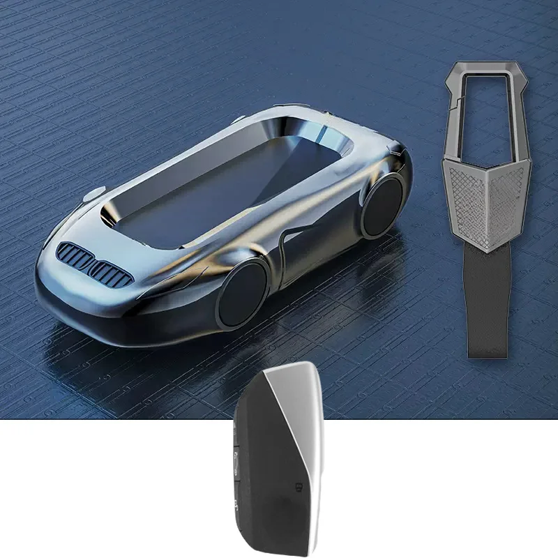 Силиконовый автомобильный смарт-брелок Renote из цинкового сплава брелок для