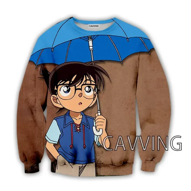 phechion толстовка с 3D-принтом детектива Конан