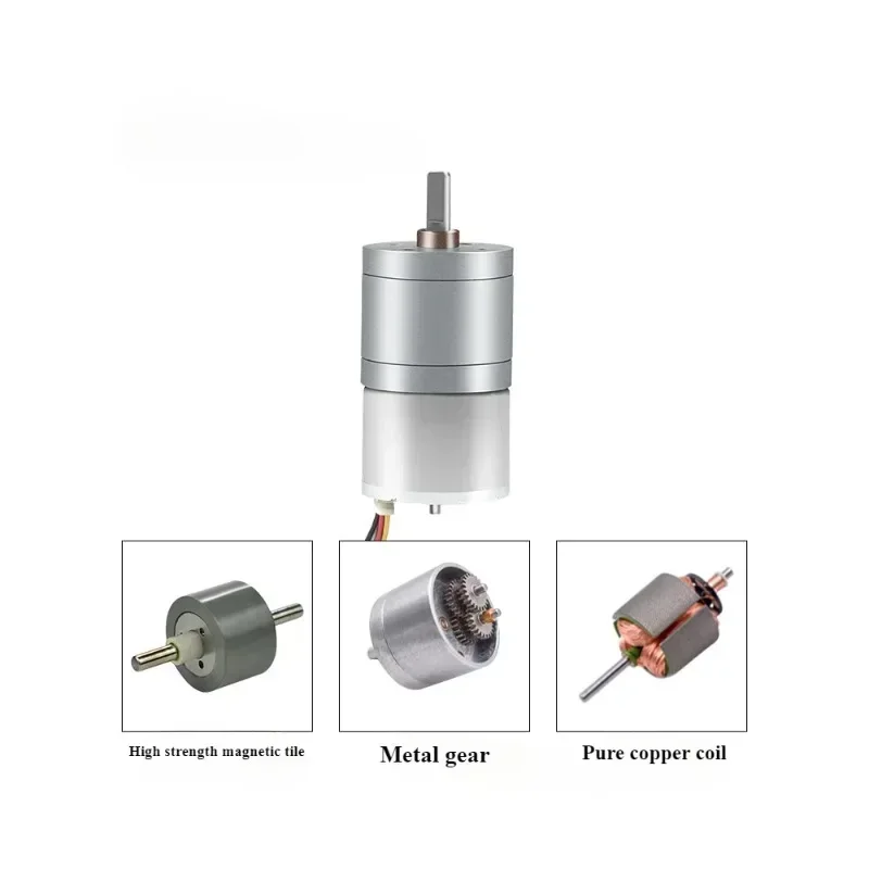 GA25-2418 бесщеточный мотор-редуктор микро постоянного тока низкоскоростной