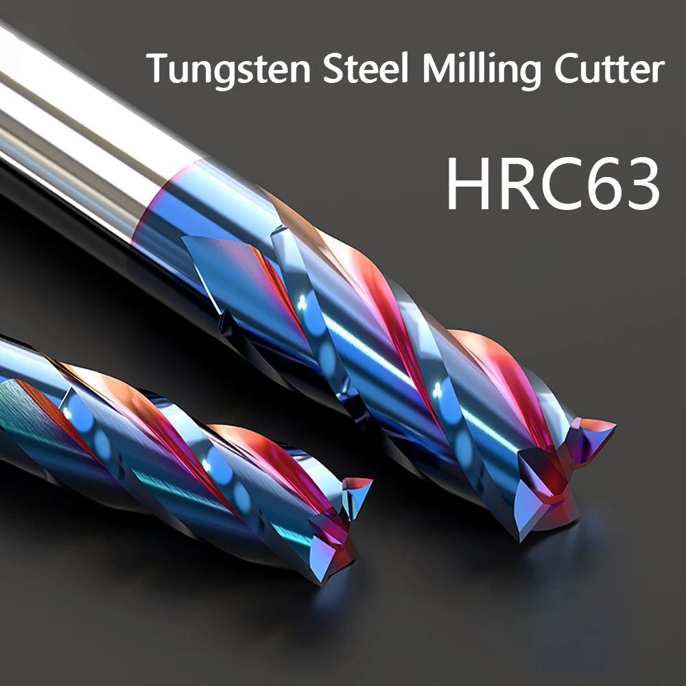 

1 шт., Концевая фреза из вольфрамовой стали, 1-20 мм, 50-100 мм