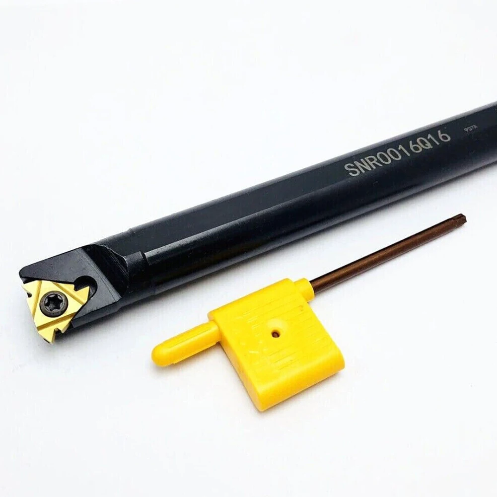 

2022 Brand New Workshop Carbide Insert Turning Tool +10pcs 16IR AG60 16mm 5/8\\\\\\\" For Semi-Finishing & Finishing