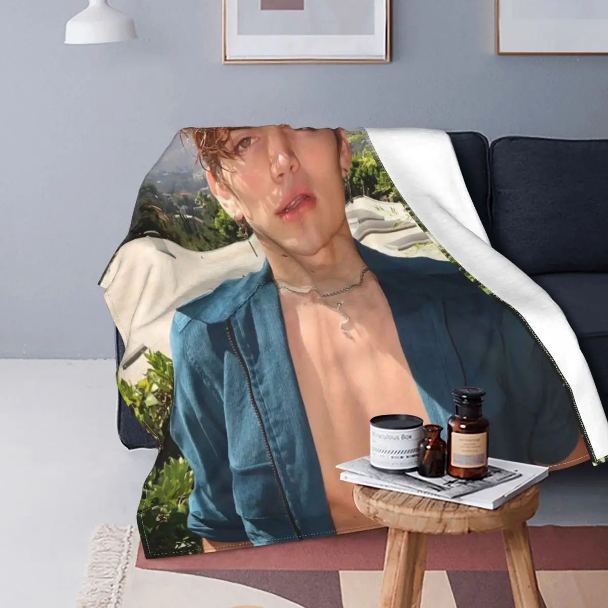 Vinnie Hacker покрывало для дивана флисовое зимнее популярное Подарочное дышащее