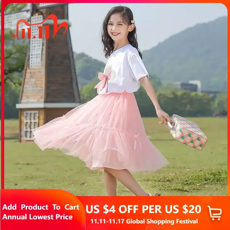 Летняя хлопковая Милая плиссированная