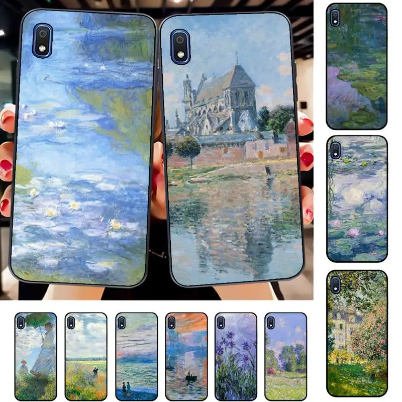 

Claude Monet Phone Case for Samsung A51 01 50 71 21S 70 31 40 30 10 20 S E 11 91 A7 A8 2018