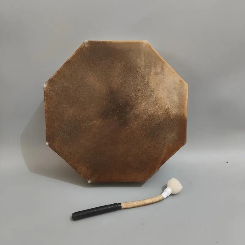 Кожаный Тамбурин в индийском стиле музыкальная терапия Йога медитация