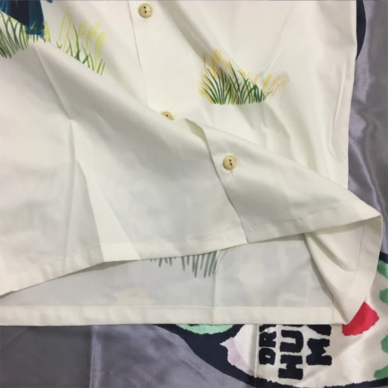 Human Made Shirt Men Women 1:1 Eagle Print HUMAN MADE Oversize Hawaii Shirt