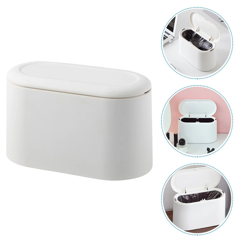 

Bedroom Trash Can Bins Lids Desktop Trash Bin Tabletop Trash Can Office Trash Can