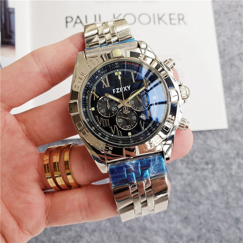 

Часы наручные BEX31 мужские/женские кварцевые, брендовые классические многофункциональные спортивные с хронографом и автоматической датой, ...