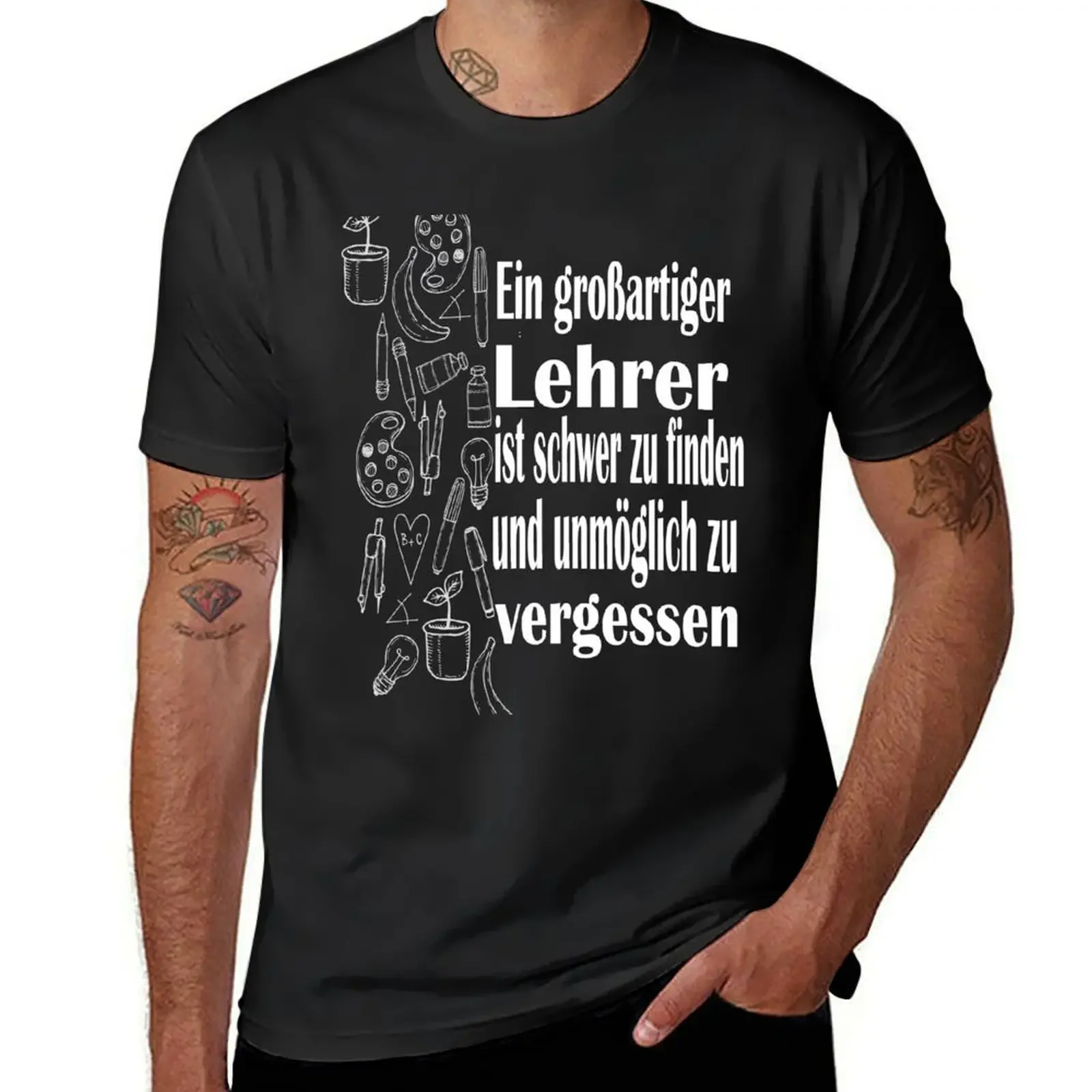 לב gro?artige Lehrerin ist schwer zu notic T-Shirt sublime Мужская футболка kawaii одежда для мальчиков с