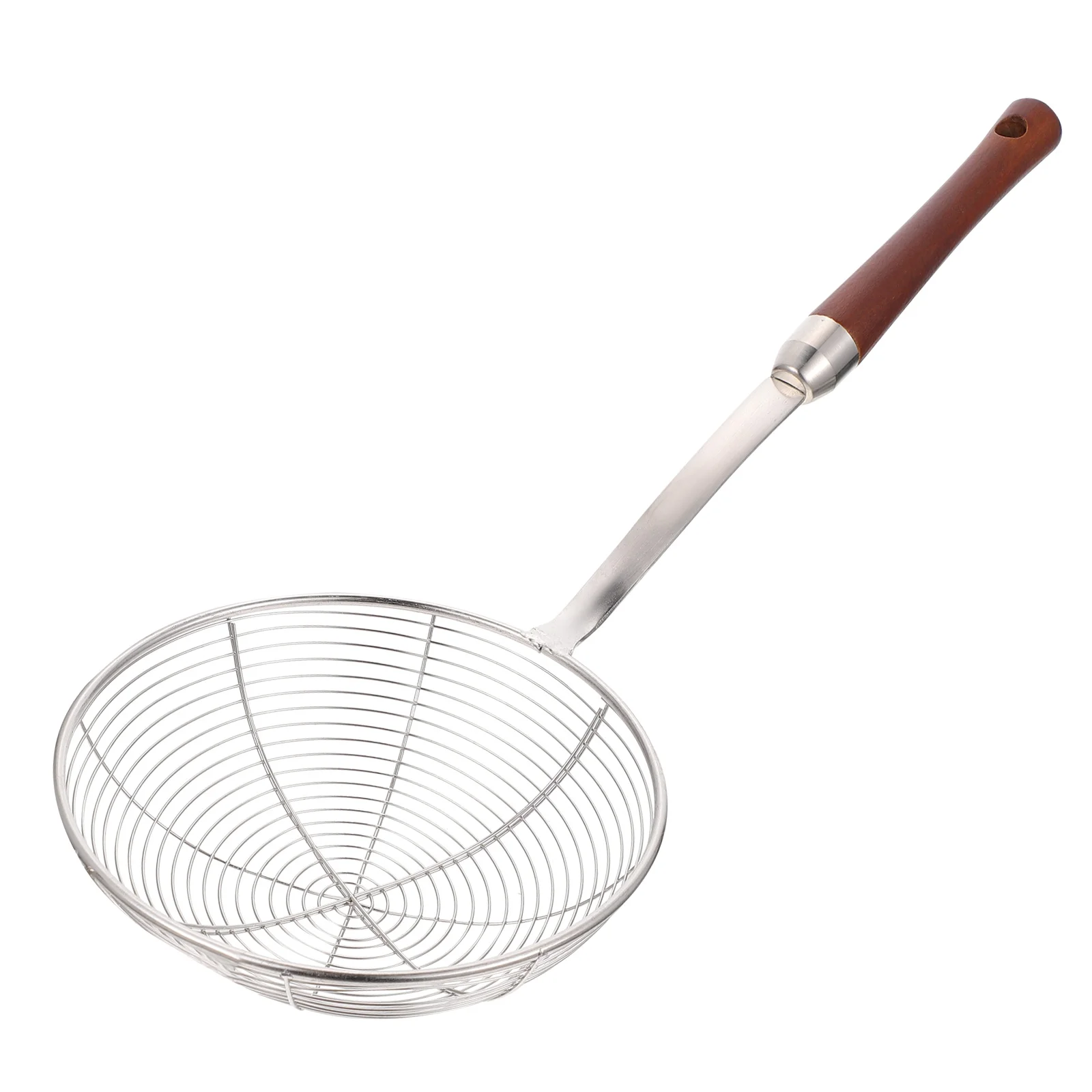 

Skimmer Kitchen Strainer Mesh Spoon Cooking Ladle Sieve Colander Wire Stainless Steel Soup Gadgets Fine Filter Baking Handle Pot