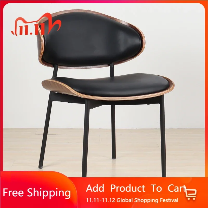 

Кресло для гостиной, столовой, кожаный эргономичный стул в скандинавском стиле для столовой, портативная игровая мебель для дома, кухни, MQ50CY