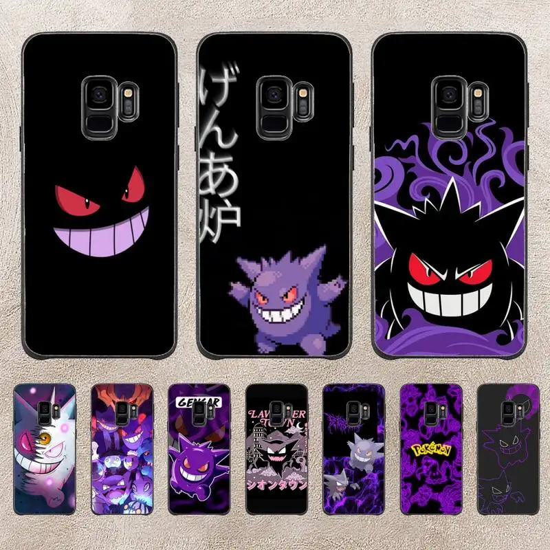 

Pokémon Gengar Phone Case For Samsung Galaxy A51 A50 A71 A21s A31 A41 A10 A20 A70 A30 A22 A02s A13 A53 5G Cover Coque
