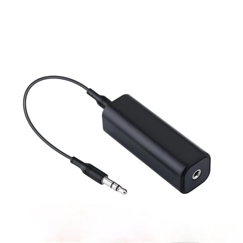 

3.5mm Audio Aux Cable Anti-interference Ground Loop Noise Filter Isolator Eliminate Cancelling for Home Stereo Car Audio System